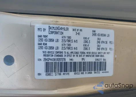 2008 Honda Odyssey Touring из США, поврежденный, VIN 5FNRL38918B062684